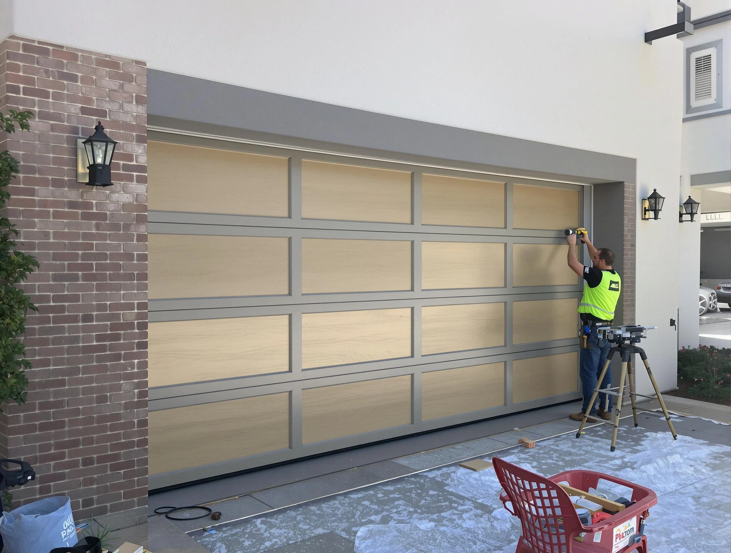 Garage door replacement service by Sandston Garage Door Repair in Sandston
